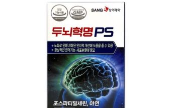 고객 감동의 선택 상아제약 두뇌혁명PS 3박스3개월분 스타일을 완성하는