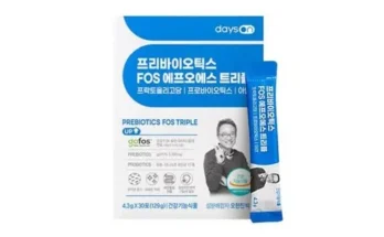 혁신적 사용 경험 프리바이오틱스FOS 트리플 12박스10포 고객 인정의 품질